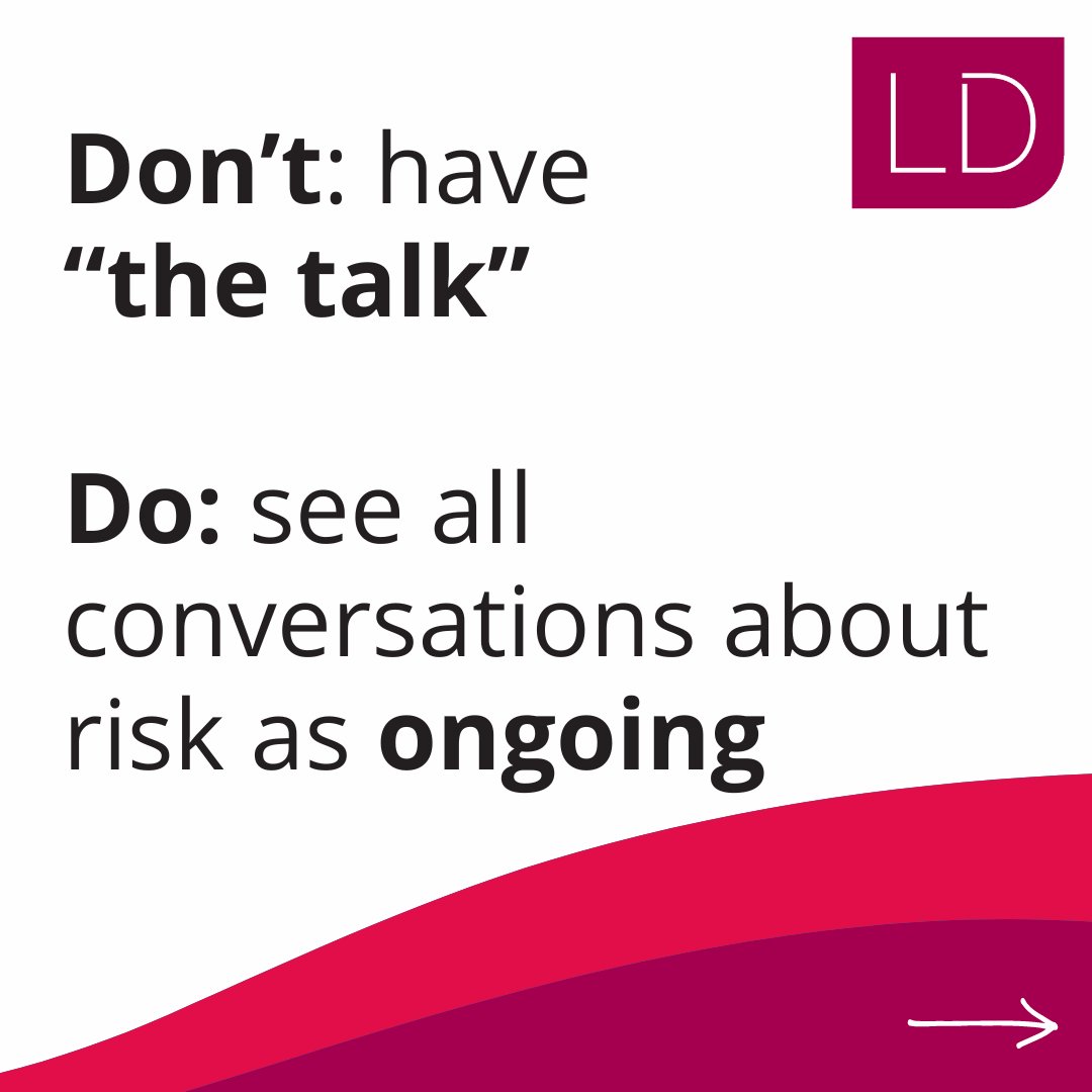 LDamour's tweet photo. The safest teens are the ones who have strong, working relationships with adults. And how we approach conversations about risks can bring us closer to teens, or push us away from them. Go to https://t.co/SDrMNtDIcY for more on helping teens stay safe. #10to20 #asklisa https://t.co/XcJZvT2OVo