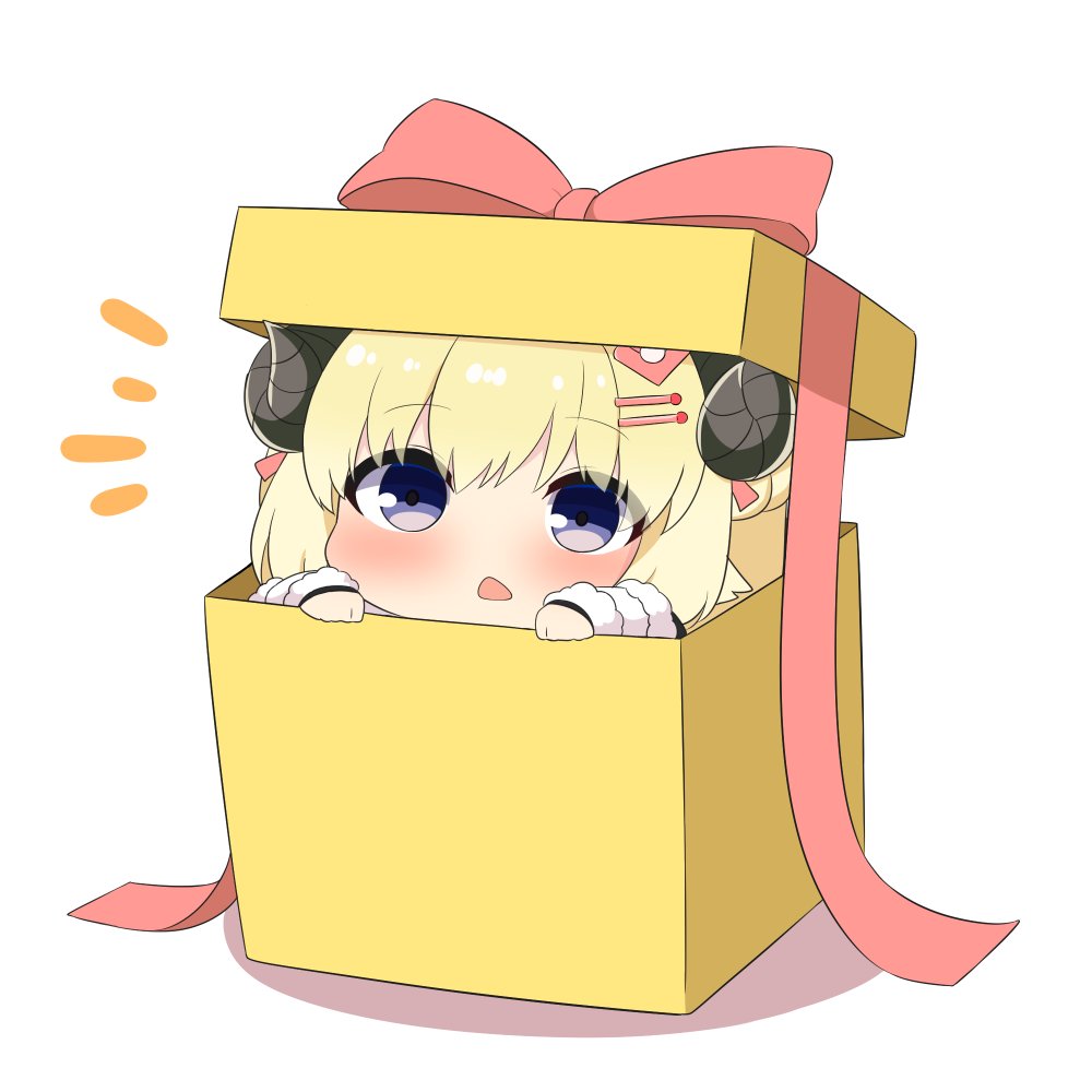 角巻わため ,角巻わため(通常) 「お誕生日おめでとうございます! #つのまきあーと 」|トゥーミのイラスト
