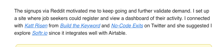 This is why we do it ♥️

<a href="/AmbarSNY/">Ambar Shrivastava</a> is now running a $1000+ MRR business made with <a href="/softr_io/">Softr</a>