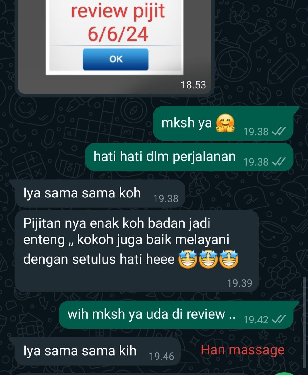 Han5om3_MrP7it's tweet image. Pijit bukan sembarangan mijit.
terapis bukan sembarangan terapis
yg mijit dgn dasar pelayanan yg ramah,baik ,sopan dan seiring dgn kualitas pijit profesional.
buktikan sj ,jgn ragu kontak koko ya thx
#pijitjakarta
#pijitbekasi 
#pijitmanly 
#pijitlovers 
@jatibening (incall)