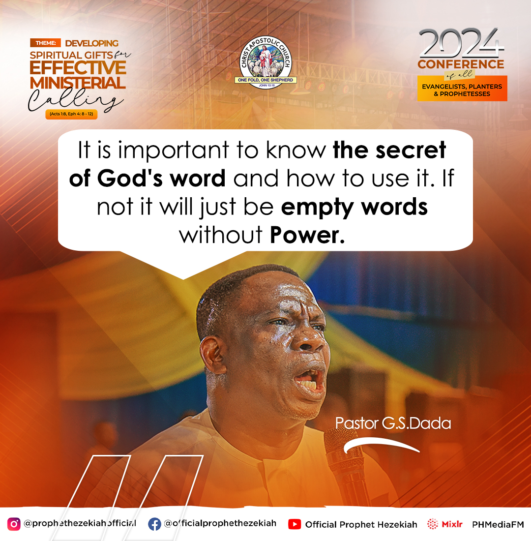 prophethezekiah's tweet photo. Here is a recap of Pastor G.S Dada's Lecture on Ministry Impact.
#EPIC24
#spiritualgifts
#MinistersConference
#PHMedia
#spreadingthegospel https://t.co/Dsvnxe7o7S