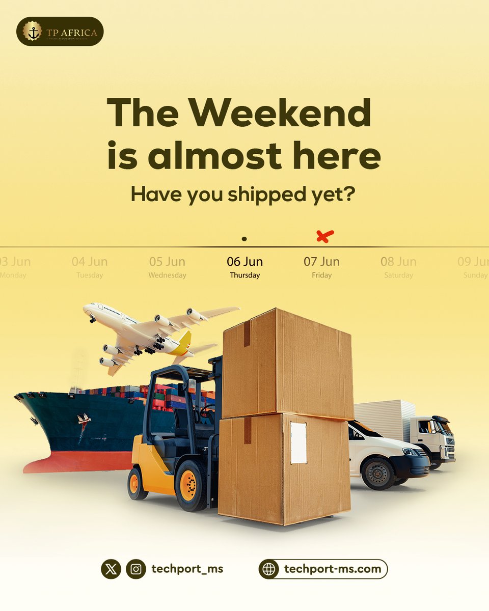The weekend is almost here, and we’re gearing up for some serious shipping magic! Whether you’re sending out those last-minute packages or receiving the goodies you’ve been waiting for, we’ve got you covered. 

Drop a comment and let us know what’s in your weekend delivery! 👇