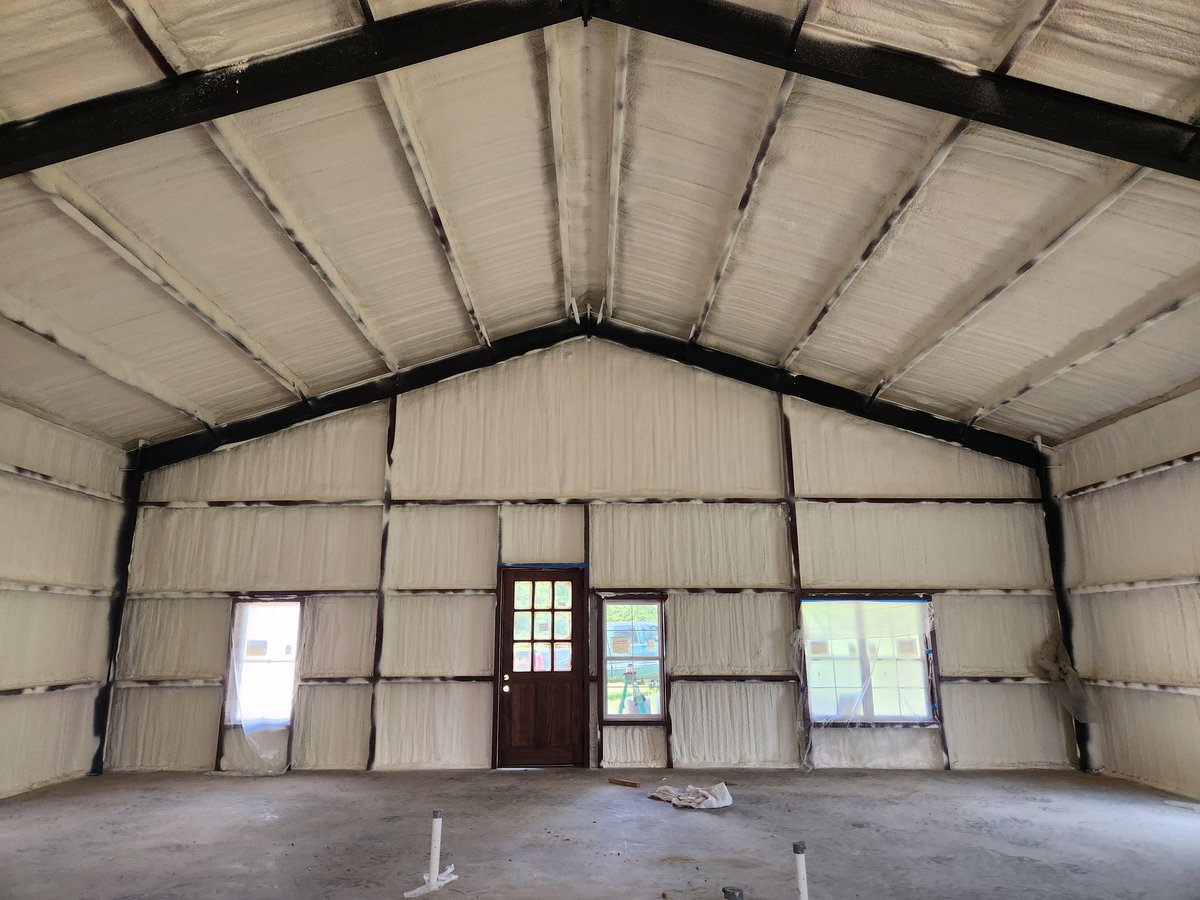 I would rather lose $$ Spraying Foam than to see a customer use Fiberglass