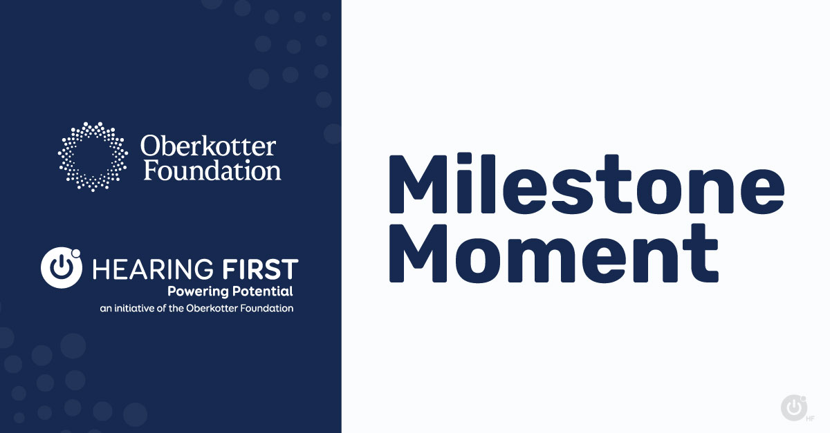 Today marks a milestone moment as the Oberkotter Foundation shares the goals of its strategic plan to pave the way for a more inclusive and supportive future for children with hearing loss and their families.

Read More: 
bit.ly/3Vuqr44

#OberkotterFoundation #Innovation