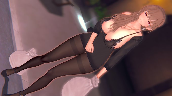 早朝油断ゴミ捨てお姉さん 