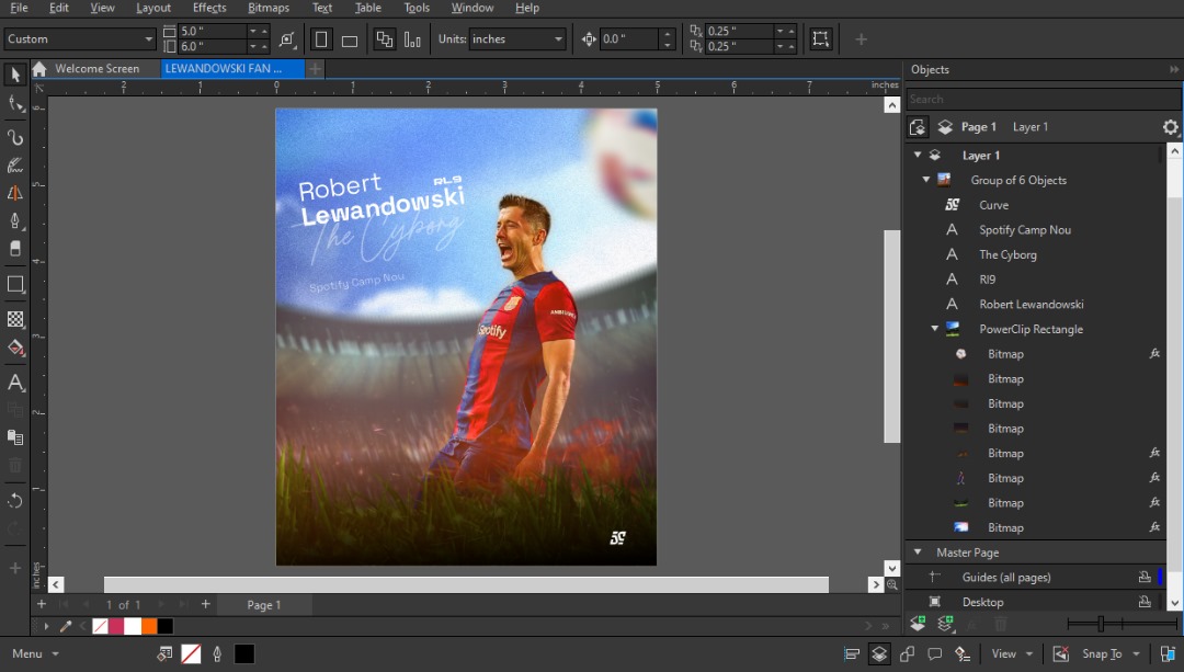 dannygraphics1's tweet image. Robert Lewandowski🤜🤛
Did I cook?🤔

#corel #sportsdesign #FCBarcelona