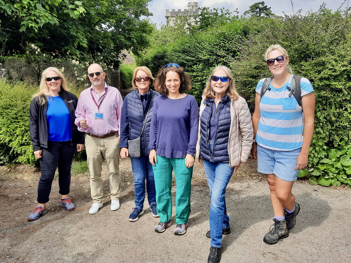 A lovely morning for our Walk while you Work today.  We had a super mixture of regulars and new faces with very different areas of business and  a common desire to offer mutual support and ideas as well as enjoying a jolly good walk!  #netwalking #networking #smallbusiness