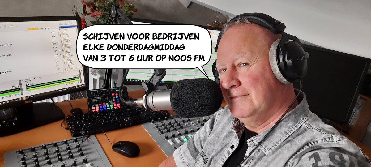 RadioSVB's tweet photo. Nu op #Noosfm van 3 tot 6 "Schijven voor Bedrijven" .kijk om te luisteren op https://t.co/SzLlpVz7IO https://t.co/kxyRg4rOL5