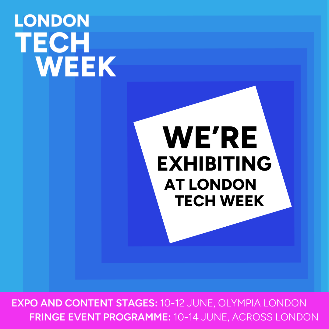 We're exhibiting at London Tech Week

Join us on June 11th at the Tech Nation Pavilion, stand P131-P140.

Come see our platform in person and catch our demo. Let's connect!
#londontechweek #LTW2024 #Veriom