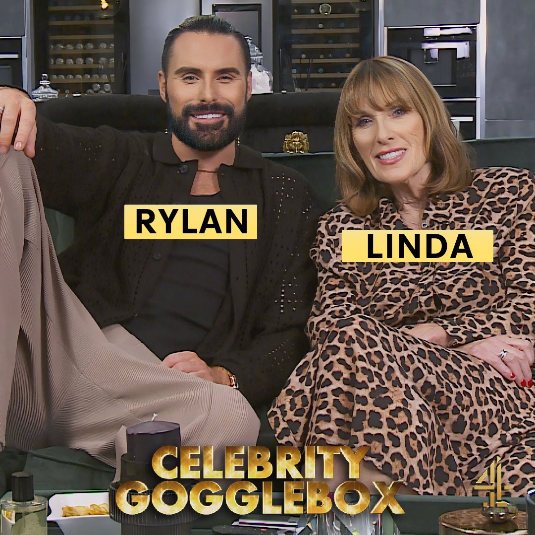 C4Gogglebox's tweet image. Ready for more returners? 😎

⭐️ @mothecomedian &amp;amp; @BabatundeComedy
⭐️ @therealgokwan &amp;amp; @Fearnecotton
⭐️ @Rylan &amp;amp; Linda 

Tomorrow at 10.10pm, @channel4 🤩  

#CelebrityGogglebox