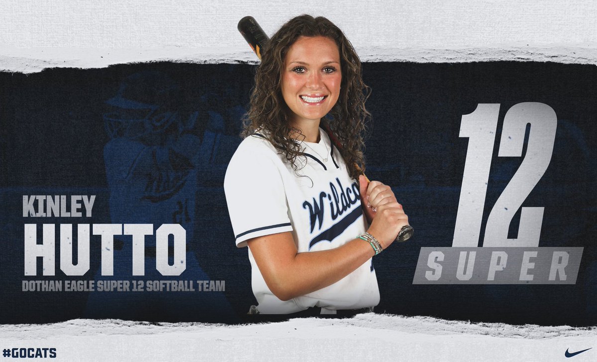 EnterpriseHighS's tweet image. Congratulations to Kinley Hutto on being named to the 2024 Dothan Eagle Super 12 Softball Team! | #GoCats