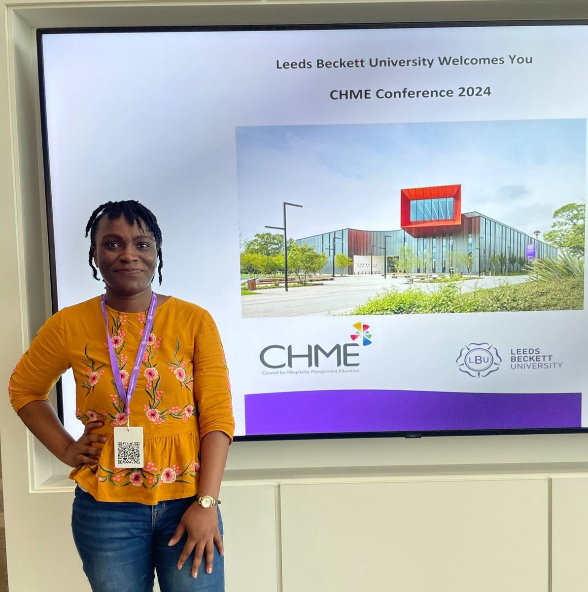 Congratulations to Getrude Poku for the Best Poster award at 2024 Council for Hospitality Management Education conference organised by Leeds Beckett University. Getrude is a 2nd year PhD student at Leeds Beckett University. <a href="/Carnegie_Sport/">Carnegie School of Sport</a> <a href="/leedsbeckettint/">Leeds Beckett International</a> <a href="/BeckettResearch/">Leeds Beckett Research</a> <a href="/UKCEM/">UKCEM @Leeds Beckett</a>