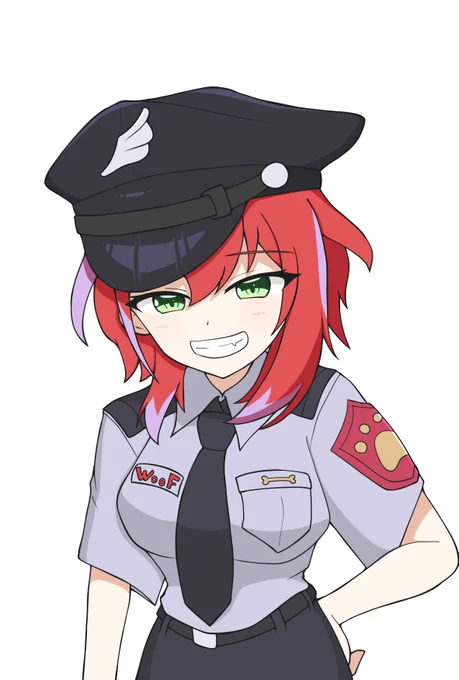 #茜音色に染まれつよつよ優秀警官 