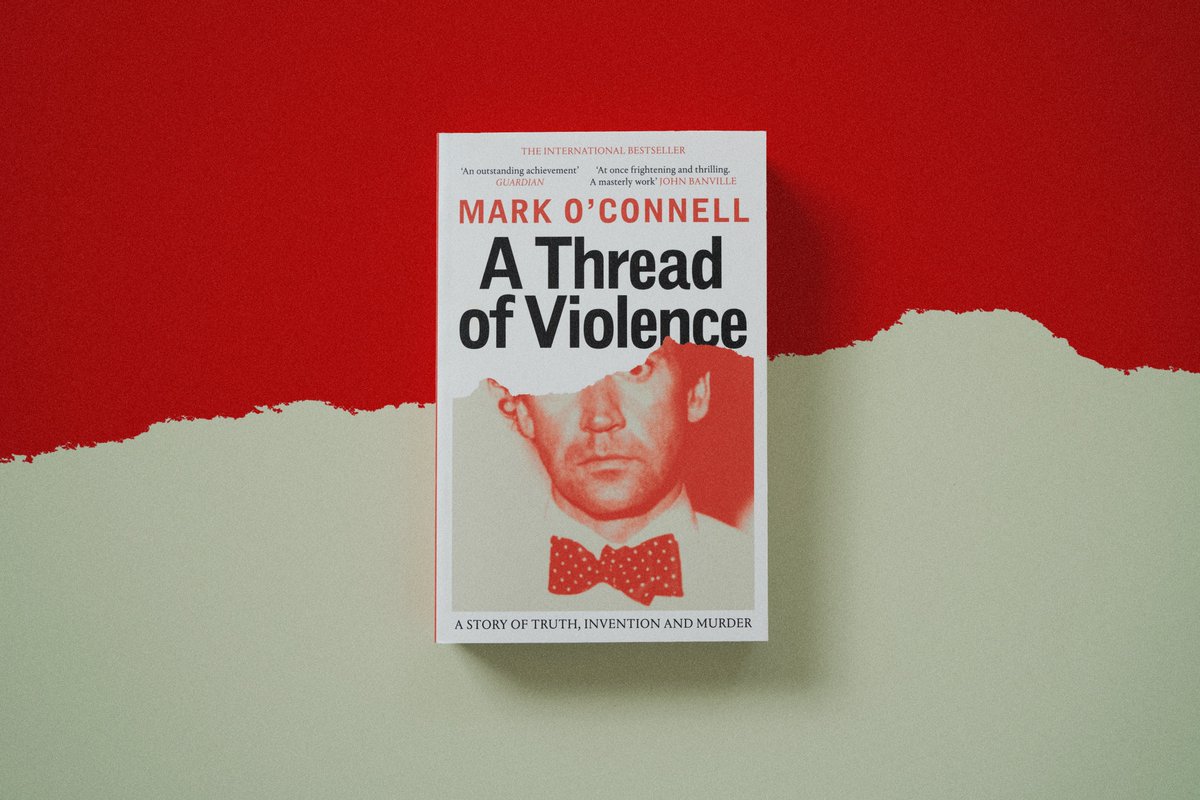 GrantaBooks's tweet photo. It's paperback day for Mark O'Connell's A THREAD OF VIOLENCE - a riveting work of non-fiction that asks: what does it mean to write about a killer?
‘Ruminative, sophisticated, urgent and inky dark' @thetimes
#AThreadofViolence @mrkocnnll
https://t.co/ZFMJCkWr03 https://t.co/ypELIYalXA