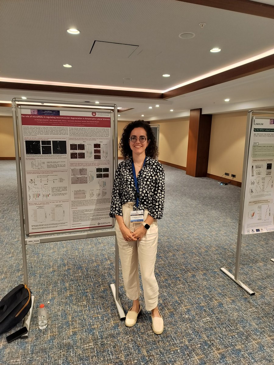 <a href="/LaraOute/">LaraOute</a> from our group presenting her work on #microRNAs in #ALS at the #SFRR-E meeting in Istanbul <a href="/GalwayCMNHS/">University of Galway CMNHS</a>