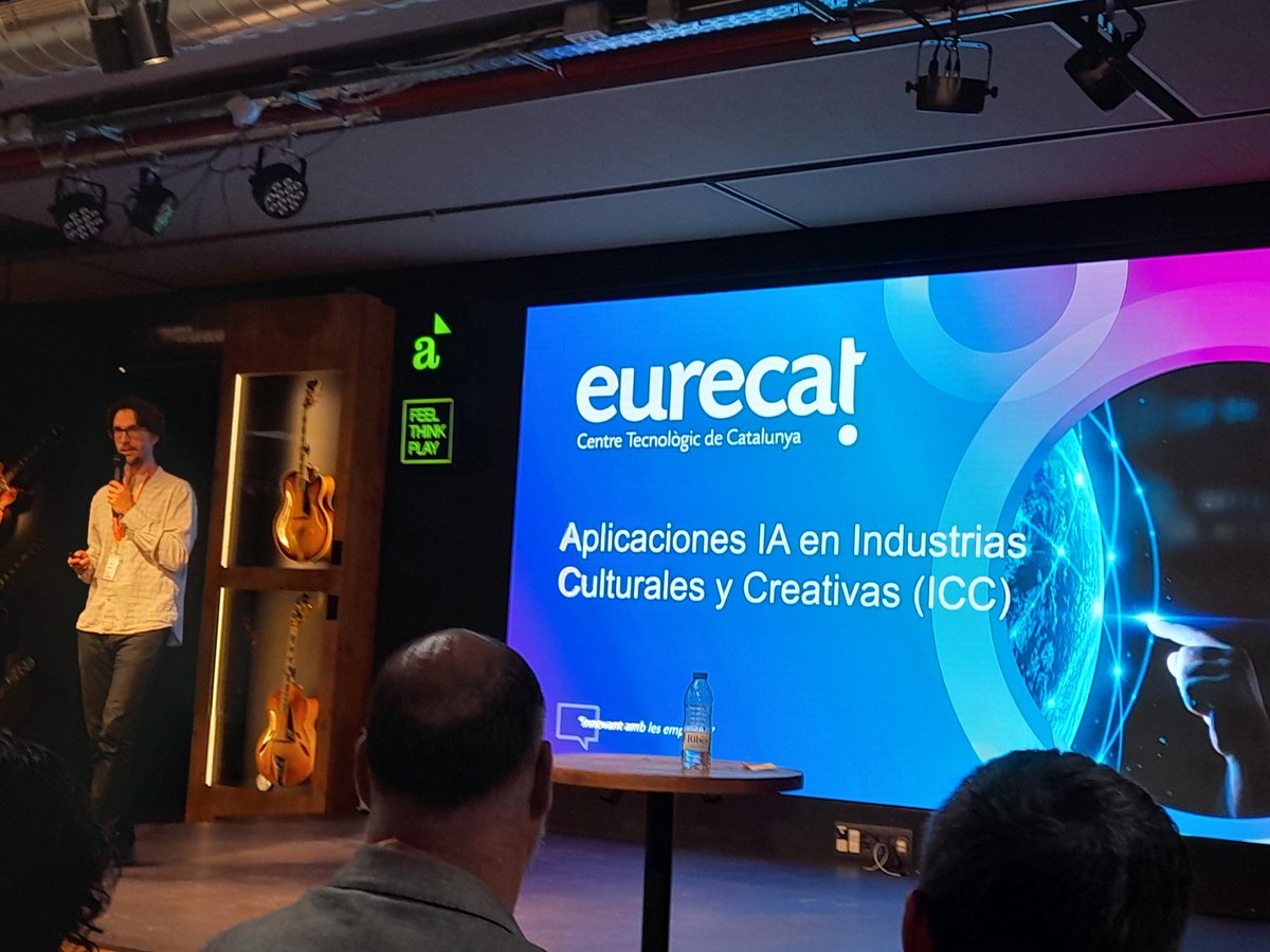 Eurecat (@eurecat_news) on Twitter photo Molt contents i agraïts de participar avui en #bcnmusiclabconnecta, promoguda per <a href="/bcnmusiclab/">Bcnmusiclab</a> del què #Eurecat forma part. Hem pogut donar a conèixer i compartir i compartir informació sobre la recerca i el desenvolupament de solucions per a la indústria musical.
L’acte ha Molt contents i agraïts de participar avui en #bcnmusiclabconnecta, promoguda per <a href="/bcnmusiclab/">Bcnmusiclab</a> del què #Eurecat forma part. Hem pogut donar a conèixer i compartir i compartir informació sobre la recerca i el desenvolupament de solucions per a la indústria musical.
L’acte ha