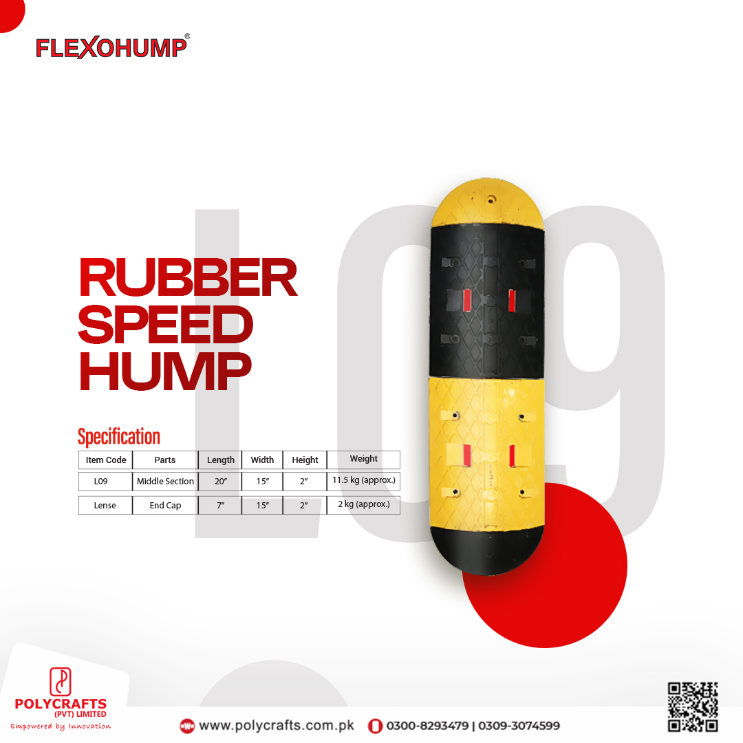 polycraftspvt's tweet image. Rubber speed humps are key to road safety and traffic control. They effectively enforce lower speed limits and slow down vehicles, enhancing overall safety on the road!

Shop polycrafts.com.pk/product/rubber…

#RoadSafety #TrafficControl #SpeedHump