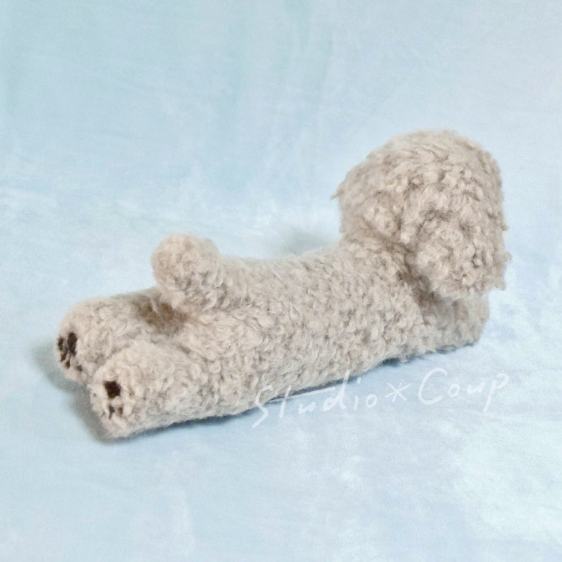 studio_coup's tweet photo. トイプードルさんを
作らせていただきました🐶

#羊毛フェルト   #ニードルフェルト  #ハンドメイド #handcraft  #felt  #coconala 
#coconala #feltingneedle  #felting #いぬ 
#dogsofinstagram  #dogphotography   #dailypappy  #dogstagram #doglovers  #dog    #トイプードル　#toypoodle https://t.co/QBQuUBGaDi