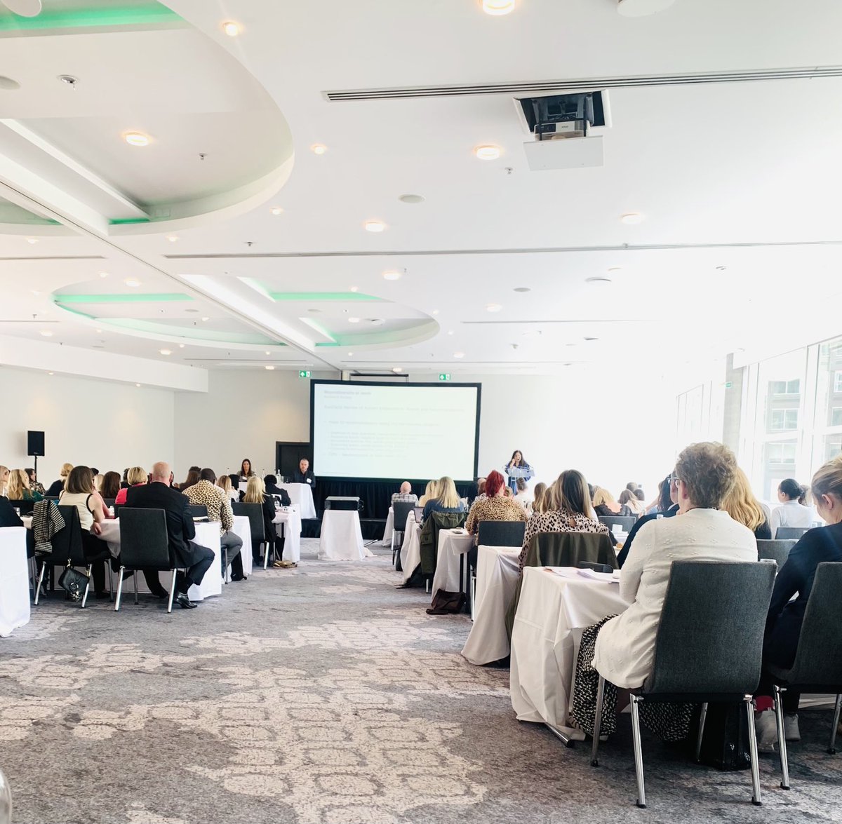 At the White Paper Conference today. Dismissal into solution focussed answers for employers. Legal &amp; practical answers &amp; CPD hours 👏 #employment #wphr #HR