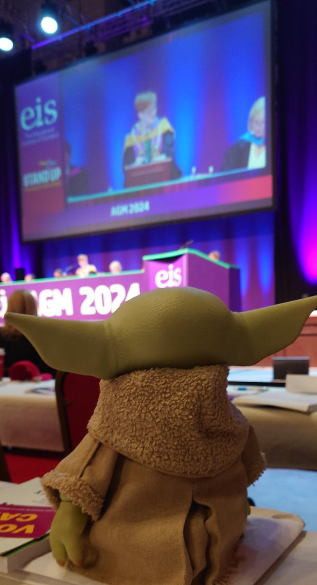 I'm at the #EISAGM24 - I'm looking forward to catching up with old friends and making new ones ❤ <a href="/EISUnion/">EIS</a>