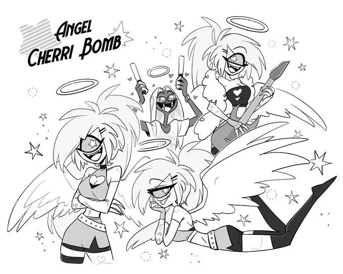 🪽🍒
#HazbinHotel #Cherrisnake #CherriBomb 