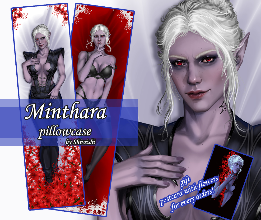 ShiroiShi888's tweet photo. Inspired by Minthara the body pillow now available for pre-order https://t.co/3pEGhlT58l

Giveaway: like and rt this post
One lucky winner will receive a pillowcase as a gift. Ends: 9th june