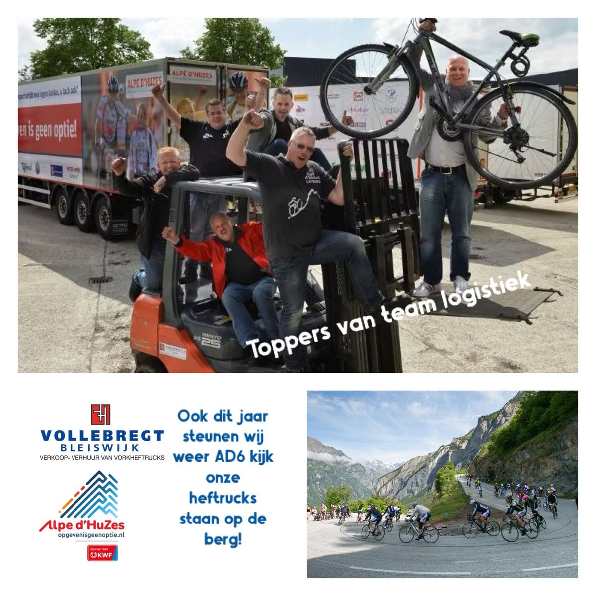 Alle deelnemers en vrijwilligers heel veel succes met de laatste beklimmingen !!! Toppers!