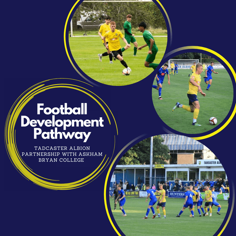 TadcasterAlbion's tweet photo. Football Education Pathway
@askhambryancollege @askhambryansportandups
https://t.co/x0TKY7C5W1 https://t.co/BgvKUSmK0D