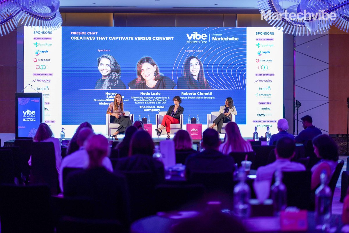 The interactive sessions at Vibe Marketing Fest have witnessed a lot of buzz! Thanks to our experts, Jobin Joy, Andrej Arsenijevic, Hema Subramanian, and Roberta Cianetti, for wrapping up the event! 

#VMF #VMFUAE