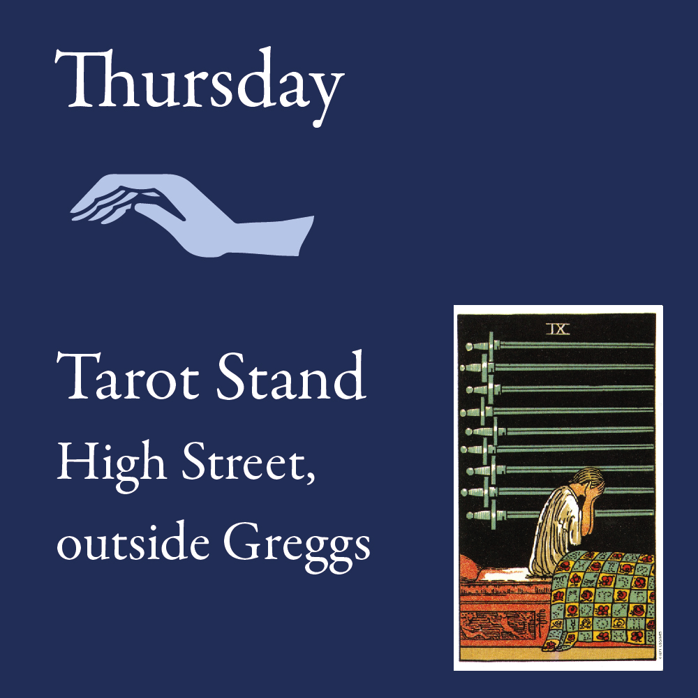Carers_Week's tweet photo. Why bother with a Carer's assessment to identify your needs and support plans when you can have a free tarot reading on us instead!
#CarersWeek2024 #CarersWeek https://t.co/Ms6gpJx6OM