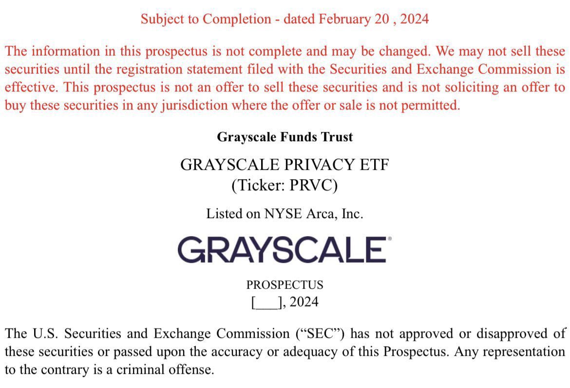 RakeshLovesY's tweet photo. Grayscale applying for a privacy ETF.
#PrivacyETF
What if there is a privacy coin thats compliant to rule them all?
$ATOR π KING OF DePIN
We know on chain #Binanceβ―β―, #Bitget β― #Okx and #Coinbase are buying.
LFG $ATOR to 150$ milestone πππ
@AnyoneProtocol https://t.co/7nUqFRm6G2
