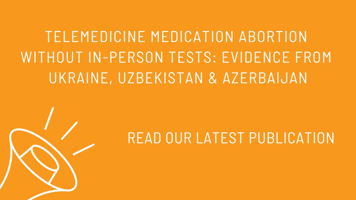 Gynuity Health Projects (@gynuity) on Twitter photo Spoiler Alert. #Telemedicine medication abortion without in-person tests is safe, feasible and acceptable, according to our study in Ukraine, Uzbekistan, and Azerbaijan >> bit.ly/4aOYecr Spoiler Alert. #Telemedicine medication abortion without in-person tests is safe, feasible and acceptable, according to our study in Ukraine, Uzbekistan, and Azerbaijan >> bit.ly/4aOYecr