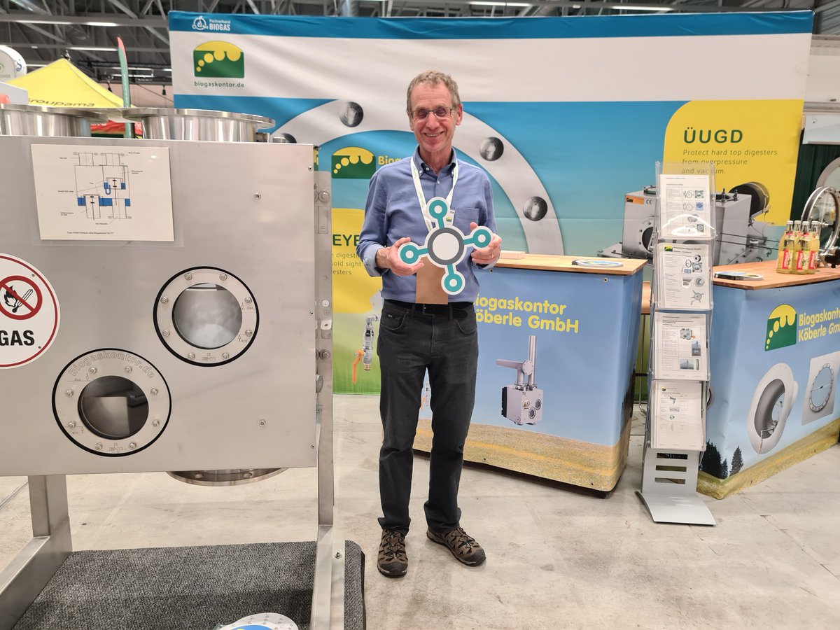 Expobiogaz (@expobiogaz) on Twitter photo 🙂🟢 De l'innovation, des rencontres, du biogaz et des sourires : vous êtes bien sur la 13ème édition d'Expobiogaz !
Avez-vous aperçu notre molécule se faufiler dans les allées ? 😄
#Expobiogaz2024 #biogaz #gazrenouvelable 🙂🟢 De l'innovation, des rencontres, du biogaz et des sourires : vous êtes bien sur la 13ème édition d'Expobiogaz !
Avez-vous aperçu notre molécule se faufiler dans les allées ? 😄
#Expobiogaz2024 #biogaz #gazrenouvelable