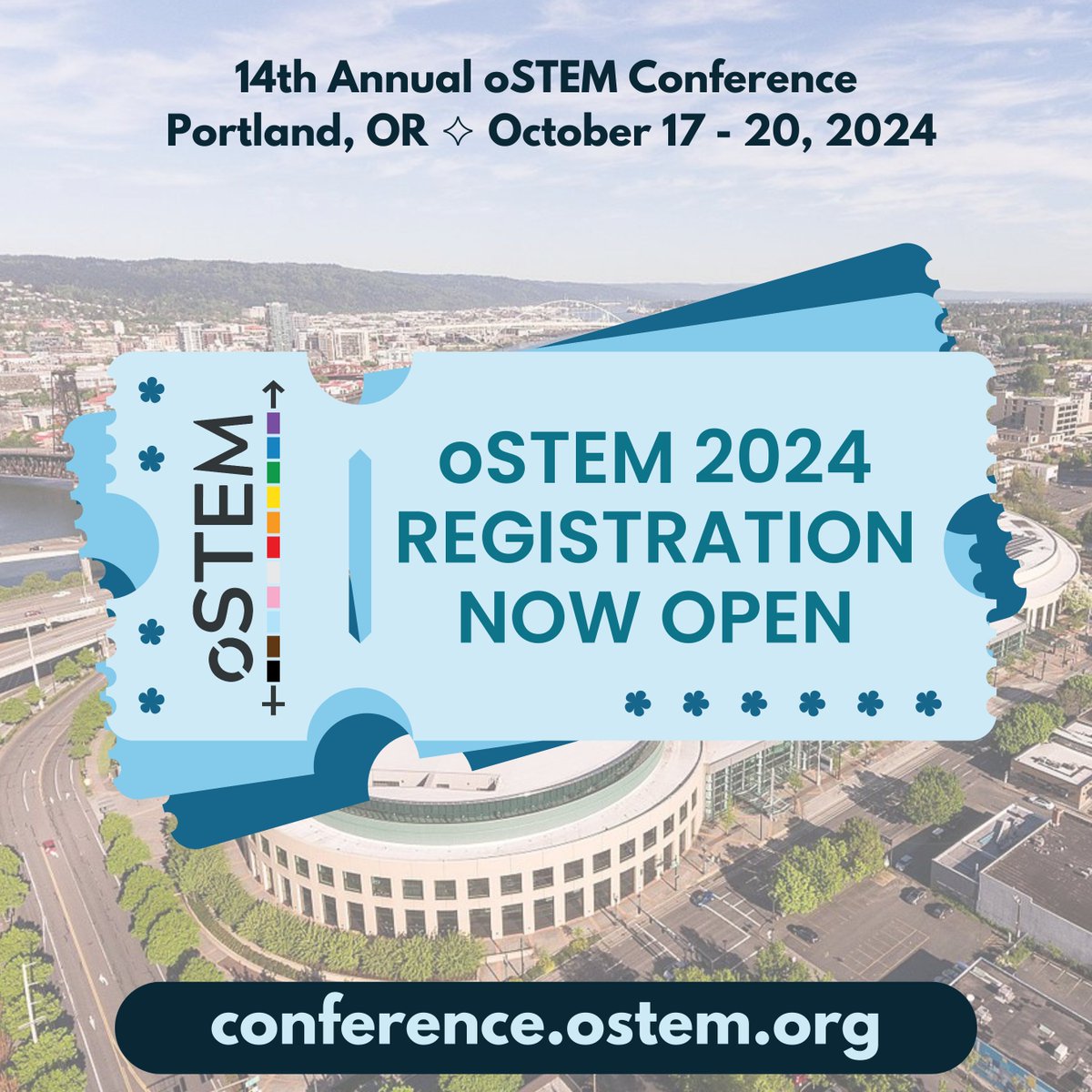 oSTEM Incorporated (@outinstem) on Twitter photo #oSTEM2024 Conference registration is officially LIVE! Snag your tickets now to join us in beautiful Portland, OR this fall! To celebrate #PrideMonth, early bird registration rates will run all month through June 30th! Visit conference.ostem.org to get started! #oSTEM2024 Conference registration is officially LIVE! Snag your tickets now to join us in beautiful Portland, OR this fall! To celebrate #PrideMonth, early bird registration rates will run all month through June 30th! Visit conference.ostem.org to get started!