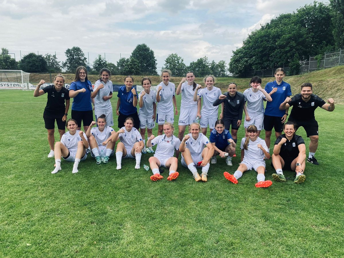 Pewna wygrana 3:0 z Pogonią Tczew i awans do finału baraży o CLJ U-18 🤩

⚽️ Małgorzata Jurek 
⚽️ Maja Kuleczka
⚽️ bramka samobójcza