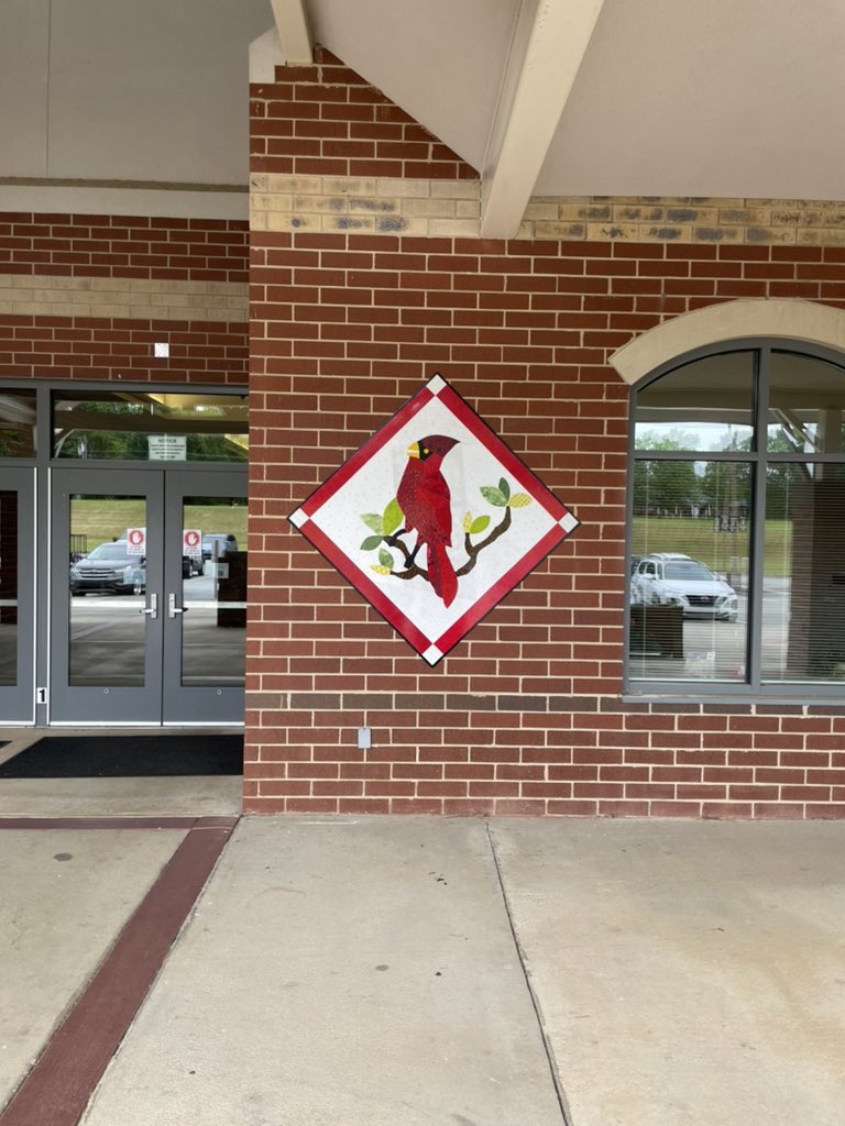 Excited that <a href="/LandrumHS/">Landrum High School</a> has joined the Foothills Quilt Trail. foothillsquilttrail.com A big thank you to LHS art teacher <a href="/haguewilliams/">Hague Williams</a> for his help and leadership to get this accomplished! <a href="/spartanburgone/">Spartanburg One</a> <a href="/CityofLandrum/">City of Landrum</a>