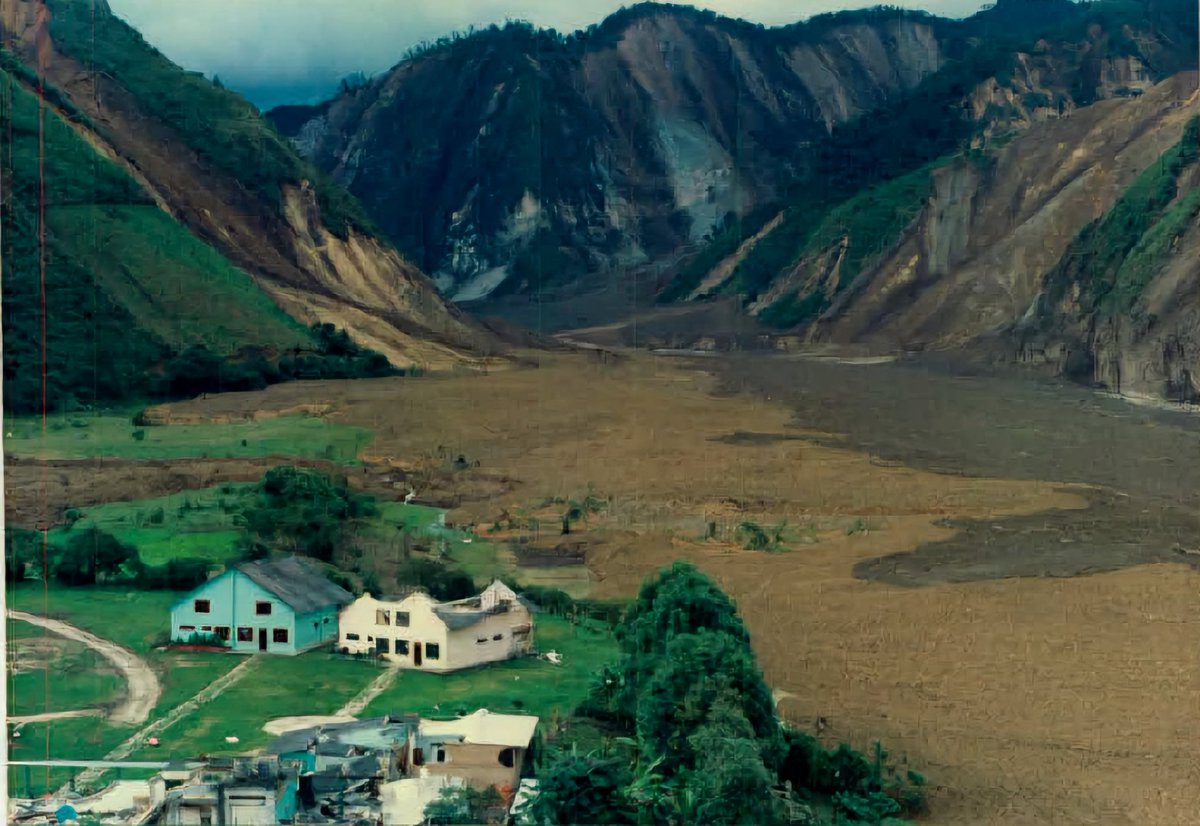 PopayanCO's tweet photo. Hace 30 años, Colombia vivió uno de los sismos más fatídicos en toda su historia: el de Páez, Cauca. El evento sucedió a las 3:47
p.m. del 6 de junio de 1994, tuvo una magnitud de 6.8 (Mw), una profundidad de 10 km y una intensidad máxima de 8 (daño severo). 

Por @sgcol https://t.co/tR0UGlohvs