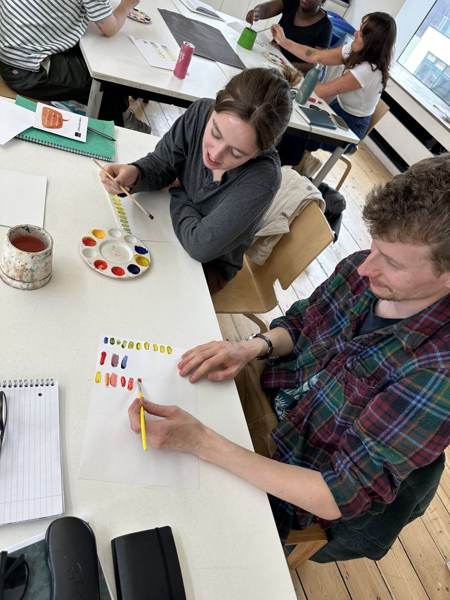 LETTA (@letta_training) on Twitter photo Trainees learning about painting progression from Early Years to Key Stage 1 and exploring cooler. <a href="/LansburyPrimary/">Lansbury Lawrence Primary School</a> <a href="/_TheWhitechapel/">Whitechapel Gallery</a> #LETTA #art #painting #colourmixing #ITT #inspirethriveteach #teachertraining #teacher #whitechapel #whitechapelgallery Trainees learning about painting progression from Early Years to Key Stage 1 and exploring cooler. <a href="/LansburyPrimary/">Lansbury Lawrence Primary School</a> <a href="/_TheWhitechapel/">Whitechapel Gallery</a> #LETTA #art #painting #colourmixing #ITT #inspirethriveteach #teachertraining #teacher #whitechapel #whitechapelgallery