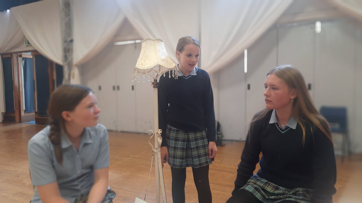 Rehearsals in full swing, featuring ALL <a href="/MonktonBath/">Monkton Combe School</a> Year 9 students in two evenings of scripted performances on 17th and 18th June - we can't wait for 'Pieces of Nine'!! #MonktonExpressiveArts