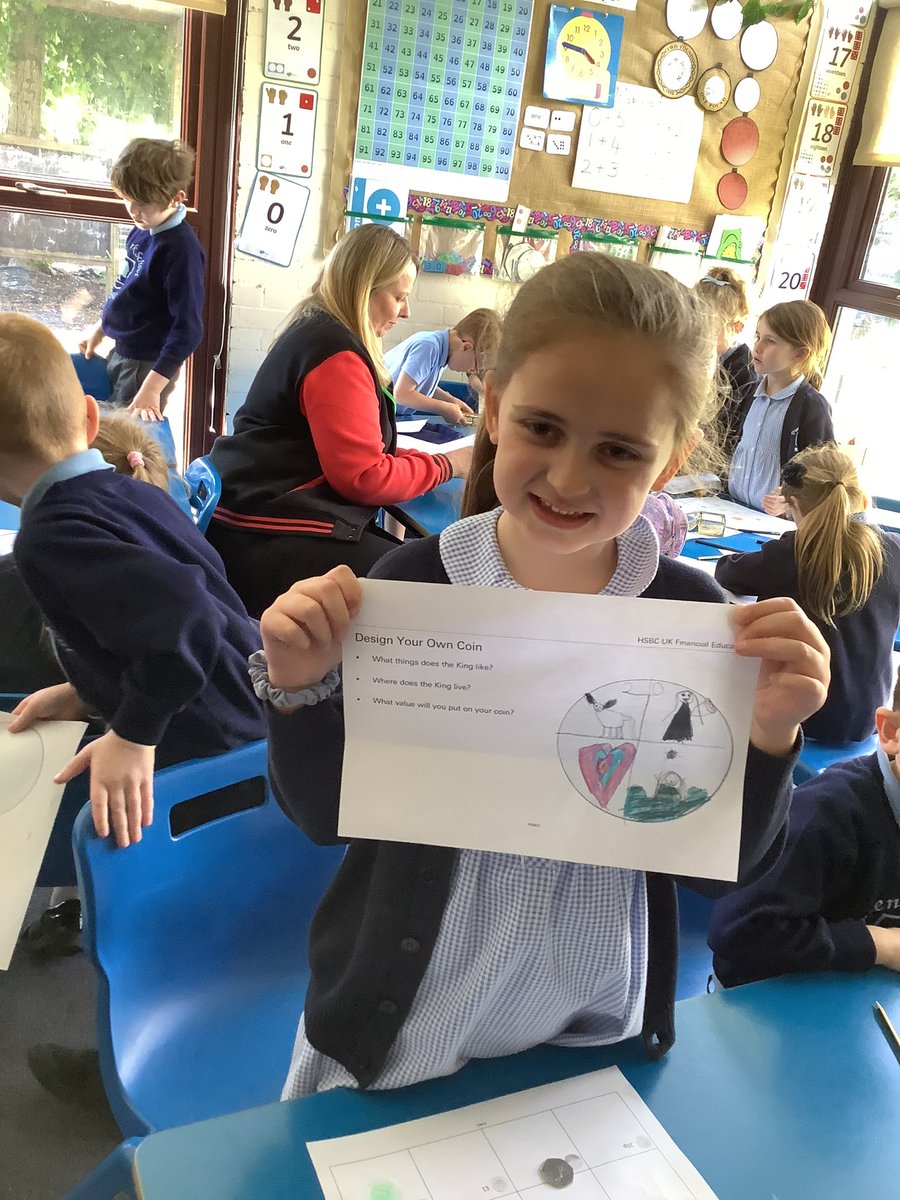 GPSYear1's tweet photo. Today we had a visit from the HMRC to learn about money! #gpsmaths #gpsmathematics https://t.co/3t2jYXNjV1
