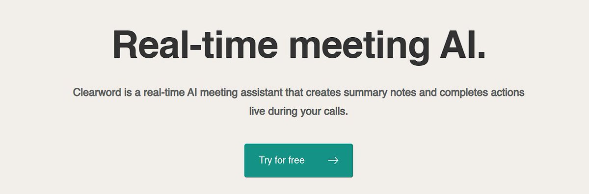 VanshMalikk's tweet photo. A MAGICAL AI TOOL🤯

If you attend a lot of meetings and are tired of taking notes, creating action items, drafting your follow up email and filling your CRM,

This world's first generative meeting partner AI tool can do everything for you! 

Read more! 👇

#aitools #ai #agi https://t.co/MQGQ3tpV0q