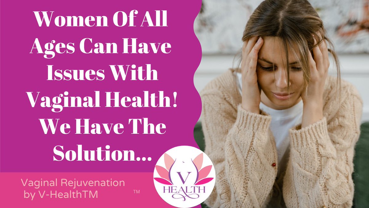 GetVHealth's tweet photo. Women Of All Ages Can Have Issues With Vaginal Health! / Vaginal Rejuven... https://t.co/tUKOjzjxB8 via @YouTube https://t.co/KBtWK70DeE
