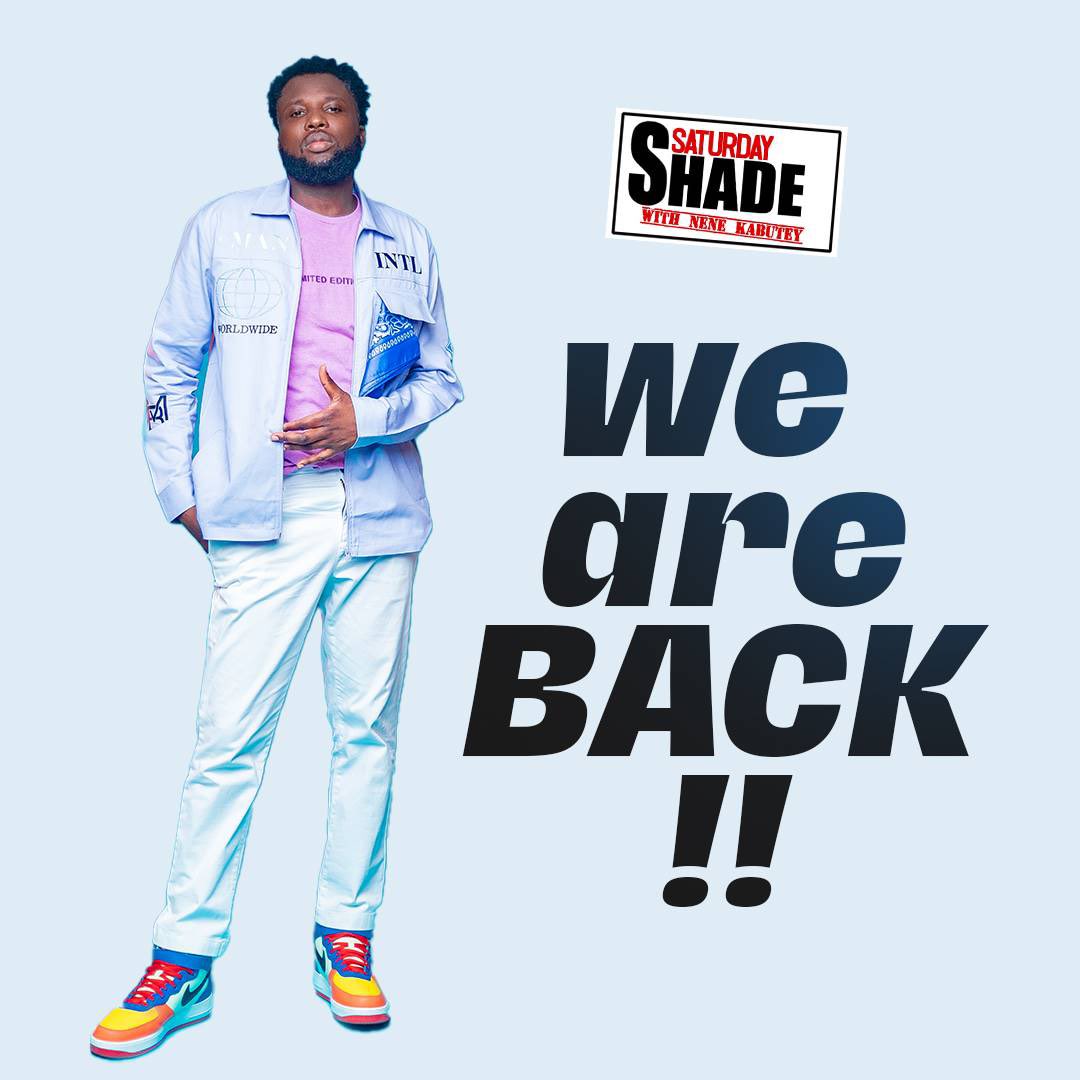 SSwithNKabutey's tweet photo. And just like that we are back this Saturday with an all new Episode of Saturday Shade, Ghana Edition 🇬🇭…..
If you missed the First 15 episodes of Season 7,
Click link on Bio 😉
Host & Creator
@NeneKabutey17
#SaturdayShade #PettyPhiPetty https://t.co/UjaEesnQ5G