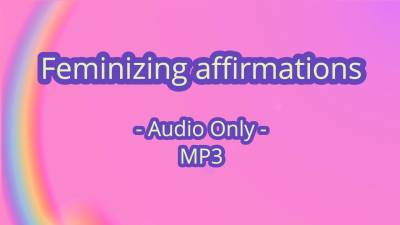 One of my Favorites Sold! Feminizing affirmations - Audio Only MP3 https://t.co/XxaEaL6GKR https://t