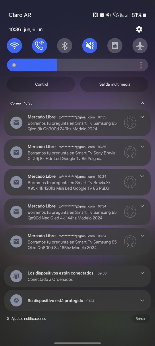 Hola <a href="/ML_Argentina/">Mercado Libre Argentina</a> estoy advirtiendo a otros compradores sobre una estafa y me borras las preguntas, vos sos o te haces?