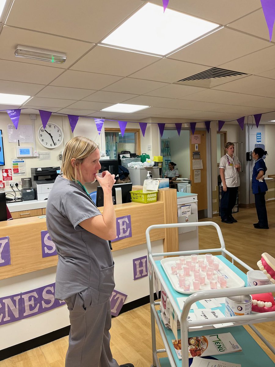 StrokeTherapies_NUH (@nuhstrokeahps) on Twitter photo Final week for #strokeawarenessmonth is our SLT rehab team!
The week consisted of swallowing and communication education which impacts the quality of life and social engagement for our stroke survivors.
#strokerehab <a href="/TheStrokeAssoc/">Stroke Association</a> <a href="/RCSLT/">RCSLT ๐</a> <a href="/NUHAcuteSLT/">NUH Acute SLT</a> <a href="/DaybrookWard/">Daybrook ward</a> #ahps #slt Final week for #strokeawarenessmonth is our SLT rehab team!
The week consisted of swallowing and communication education which impacts the quality of life and social engagement for our stroke survivors.
#strokerehab <a href="/TheStrokeAssoc/">Stroke Association</a> <a href="/RCSLT/">RCSLT ๐</a> <a href="/NUHAcuteSLT/">NUH Acute SLT</a> <a href="/DaybrookWard/">Daybrook ward</a> #ahps #slt