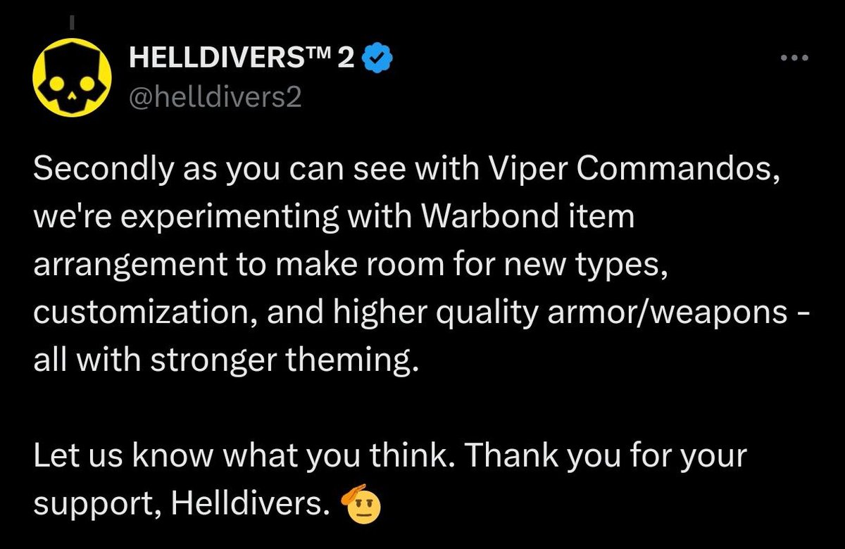HelldiversAlert tweet picture