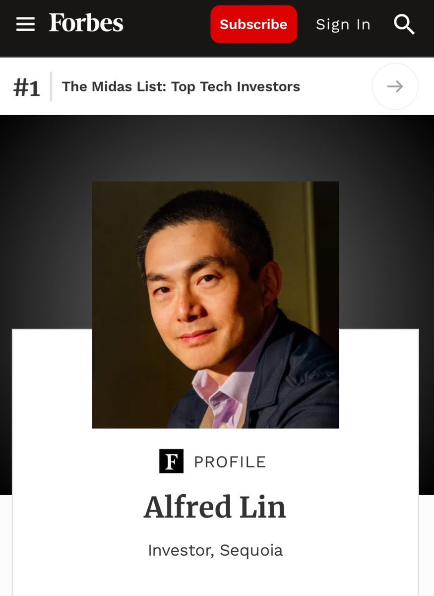The #1 ranked VC on the 2024 Forbes Midas List invested $150M in FTX