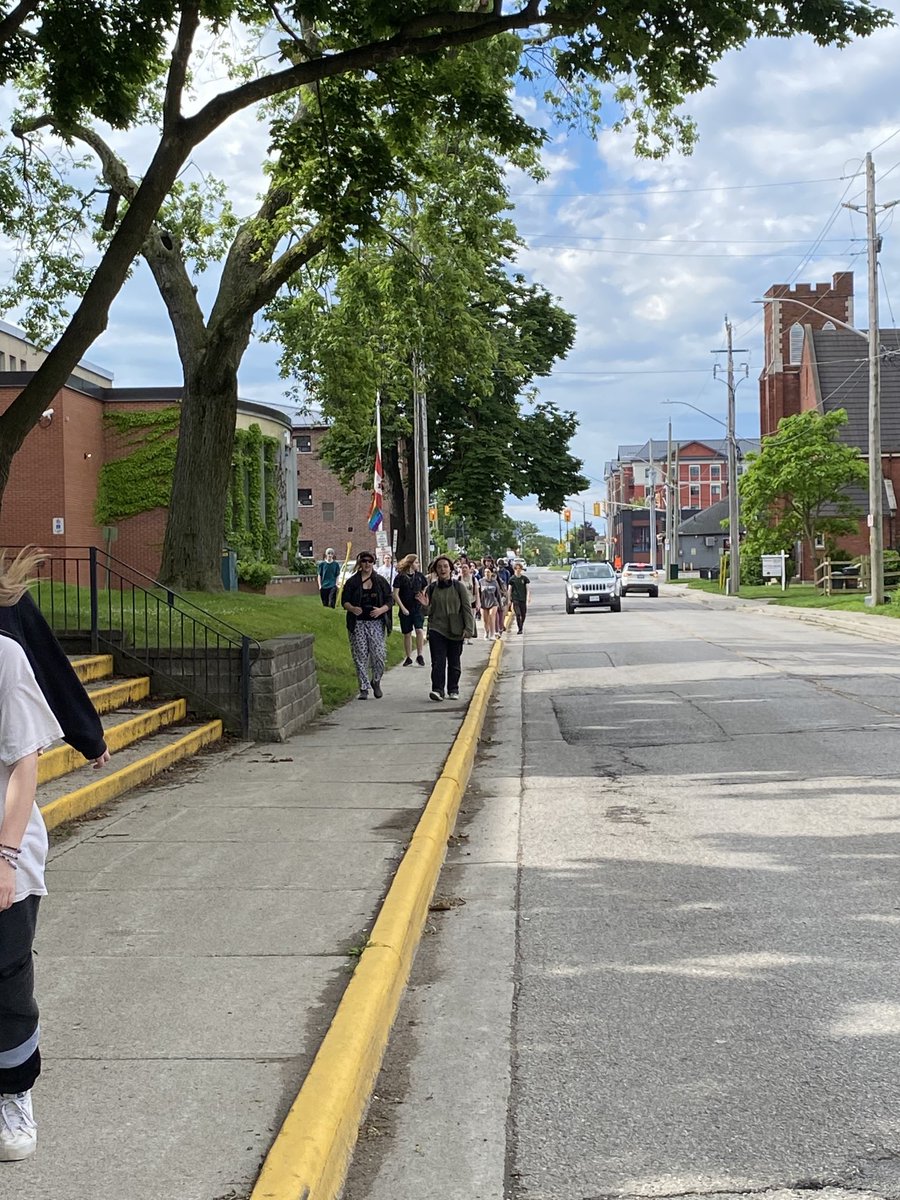 Our Viking students and staff are walking to remember #OurLondonFamily this June 6 and in recognition of the importance of acceptance of and kindness to all, combating Islamophobia and other forms of hatred <a href="/TVDSB/">Thames Valley DSB</a> ⁦<a href="/TVDSBEquity/">TVDSB Equity and Inclusive Education</a>⁩