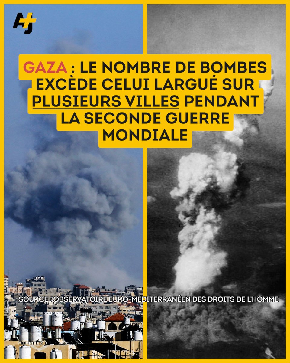 Selon l’Observatoire euro-méditerranéen des droits de l’homme, plus de 70 000 tonnes de bombes auraient été larguées sur Gaza par l’armée israélienne entre le 7 octobre et le 24 avril, dépassant de loin celles larguées sur certaines villes pendant la Seconde Guerre mondiale.